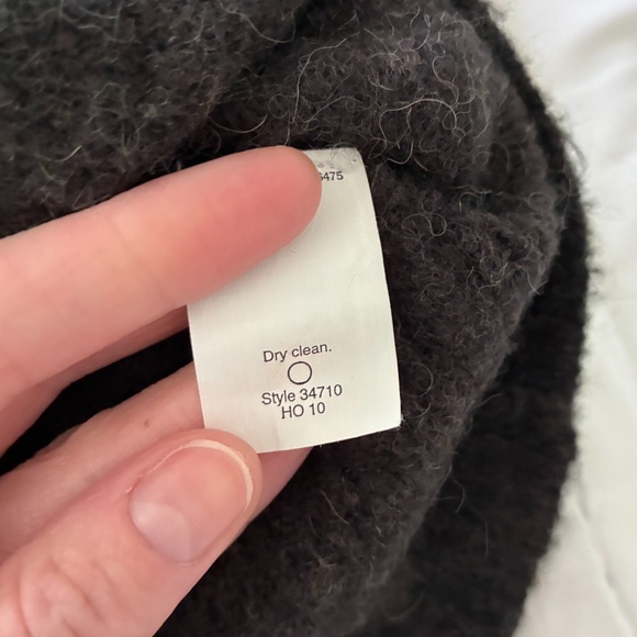 J.Crew Women's Small Turtleneck, Wool Blend, Grey/White Flecks - Picture 4 of 5